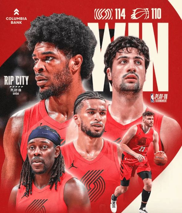 杨瀚森助力开拓者抢下季后赛席位 首轮迎马刺挑